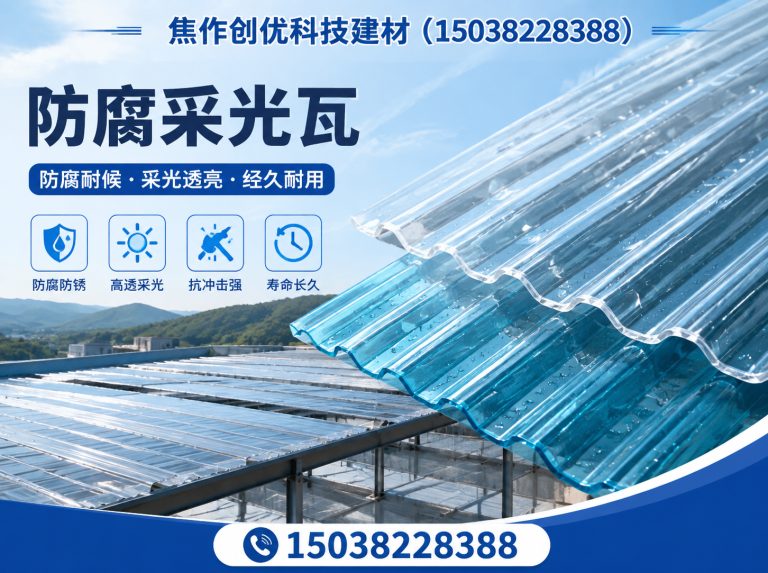 河北唐山芦台经济开发区PVC塑钢瓦展示图